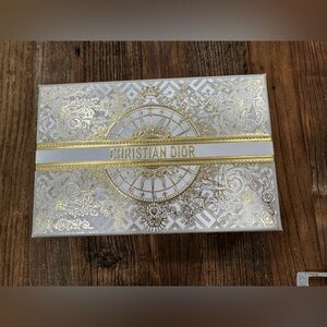 Dior White and Gold Embossed Decorative Box